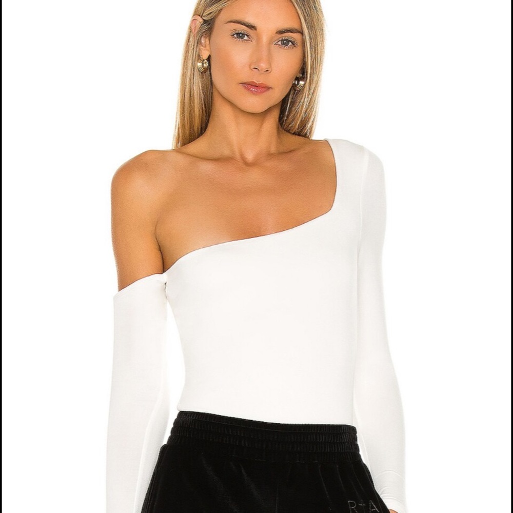 Revolve Superdown Haley One Shoulder Bodysuit Siz… - image 3